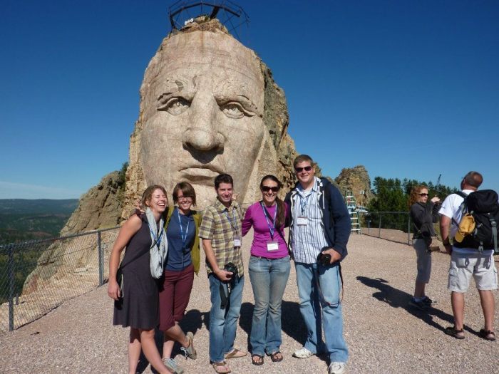 Clint with Crew at Crazy Horse and NASPD National Conference, 2011
